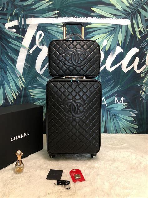 chanel luggage set|chanel luggage set price.